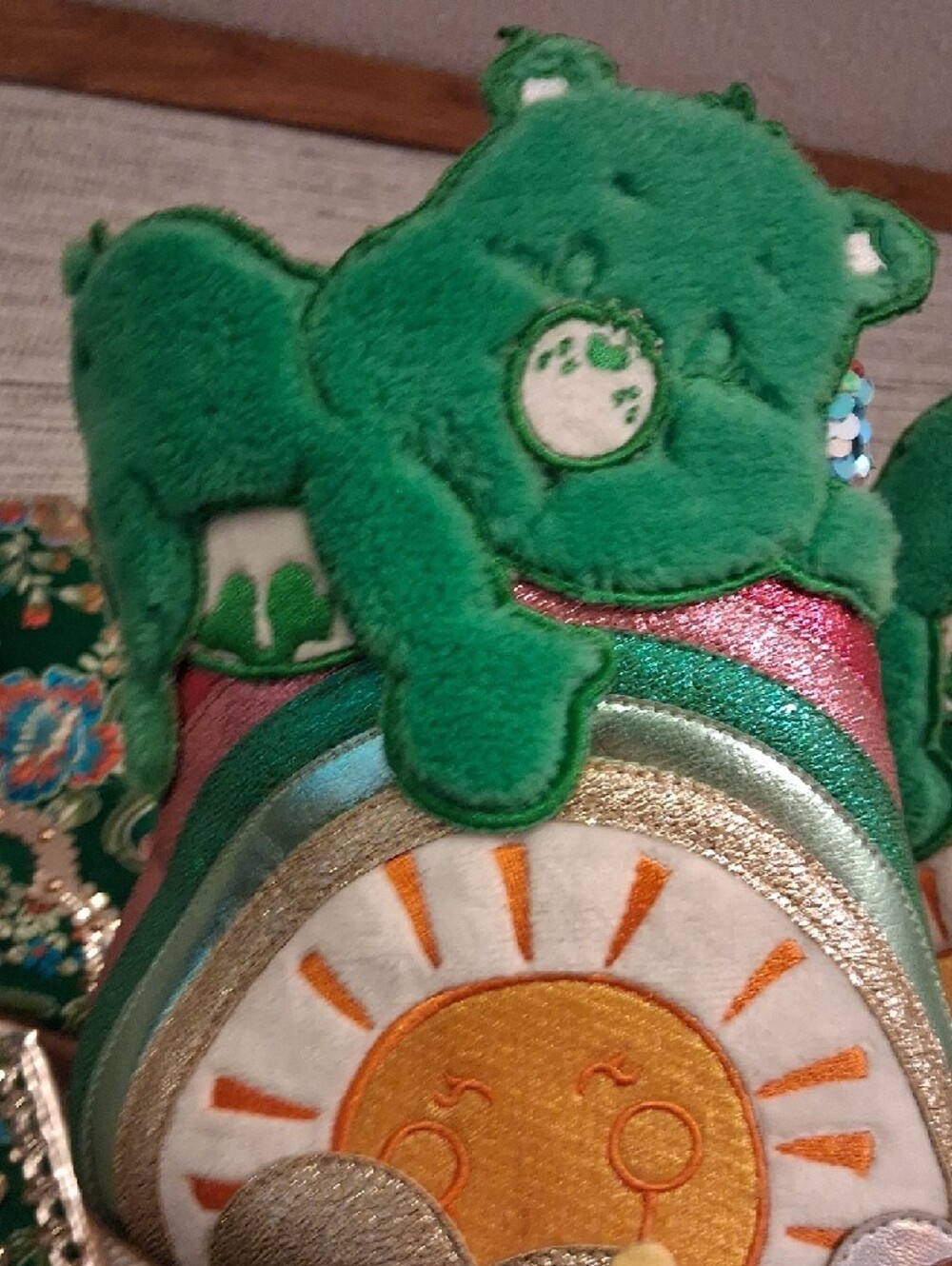 NEW CAREBEAR CHARACTER HEEL Green Irregular Choice, Size 42, 10.5ish - Picture 4 of 5